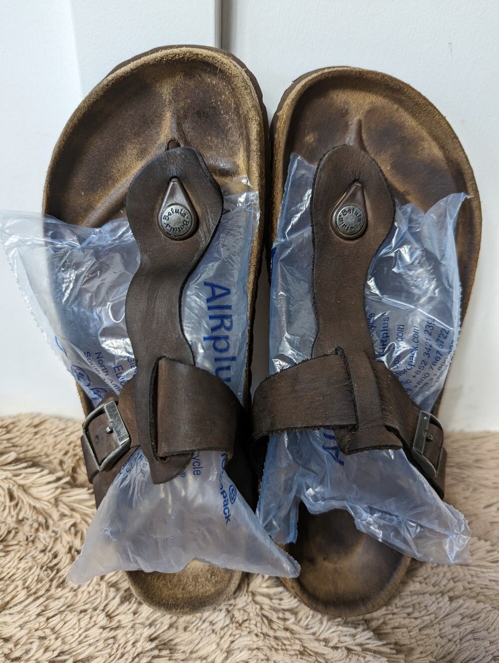 Betula Gizeh Brown Sandals W10